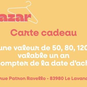 Cartes Cadeaux