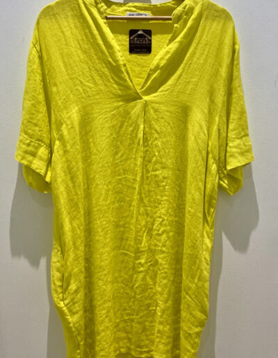 robe-en-lin-lola-Jaune