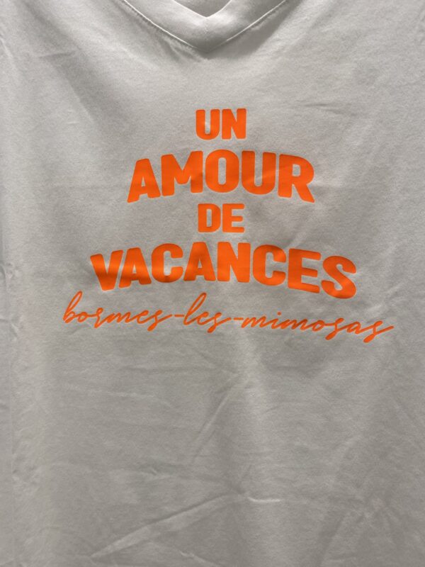 Tee-Shirt Anouck & Ninon Thelma Orange Fluo – Image 2