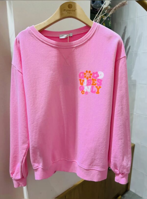 SWEAT GOOD VIBES ROSE POHEME