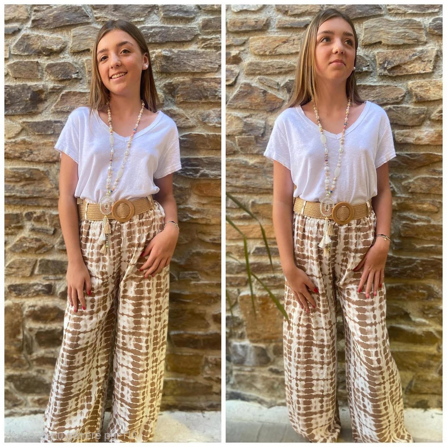 pantalon fluide luck